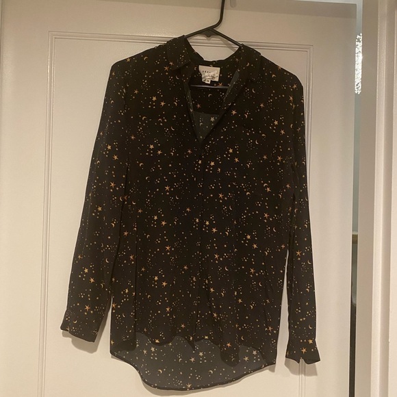 Sezane Boy Shirt in Stars and Moon Print - Picture 6 of 11